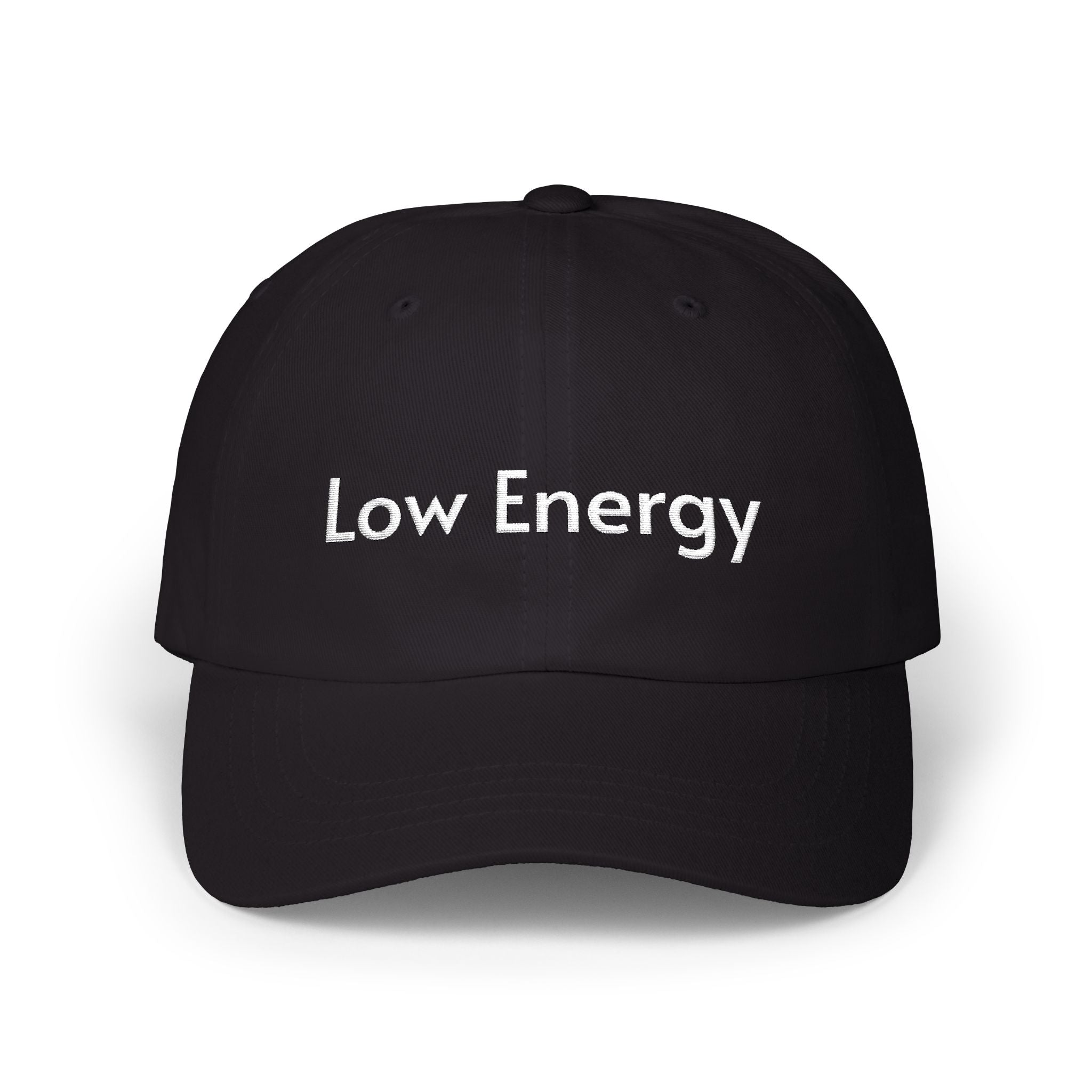 'Low Energy' Dad Cap — Baseball Hat