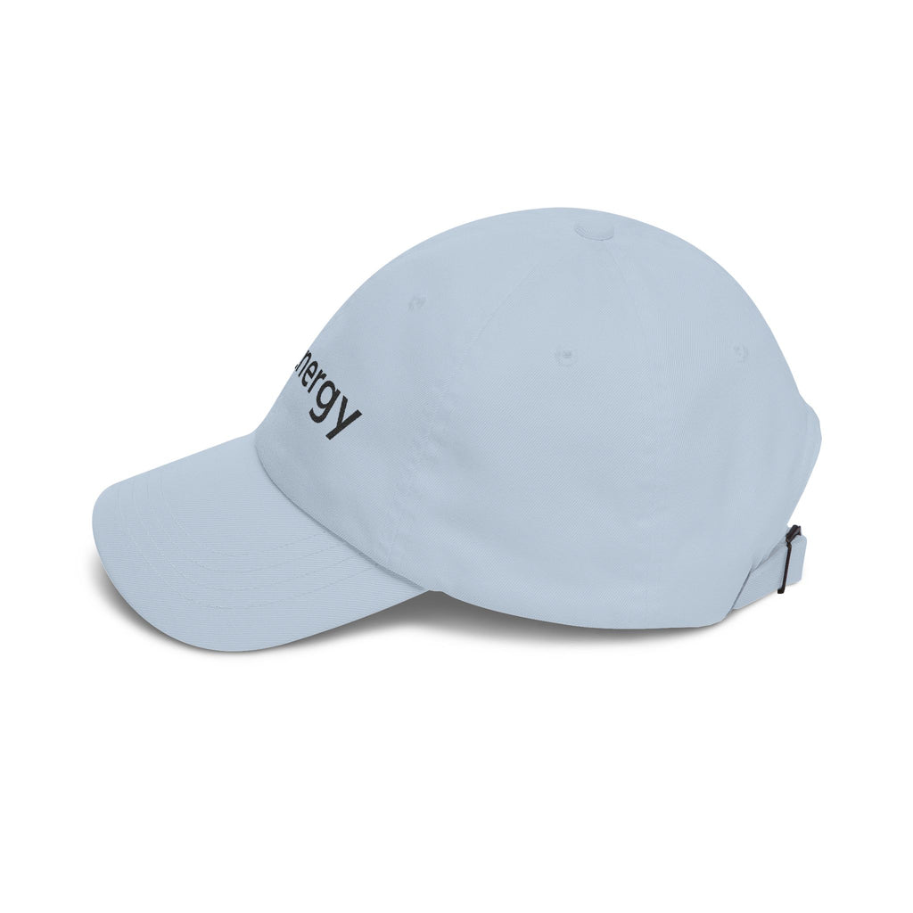 Low Energy Dad Cap — Funny Minimalist Embroidered Baseball Hat