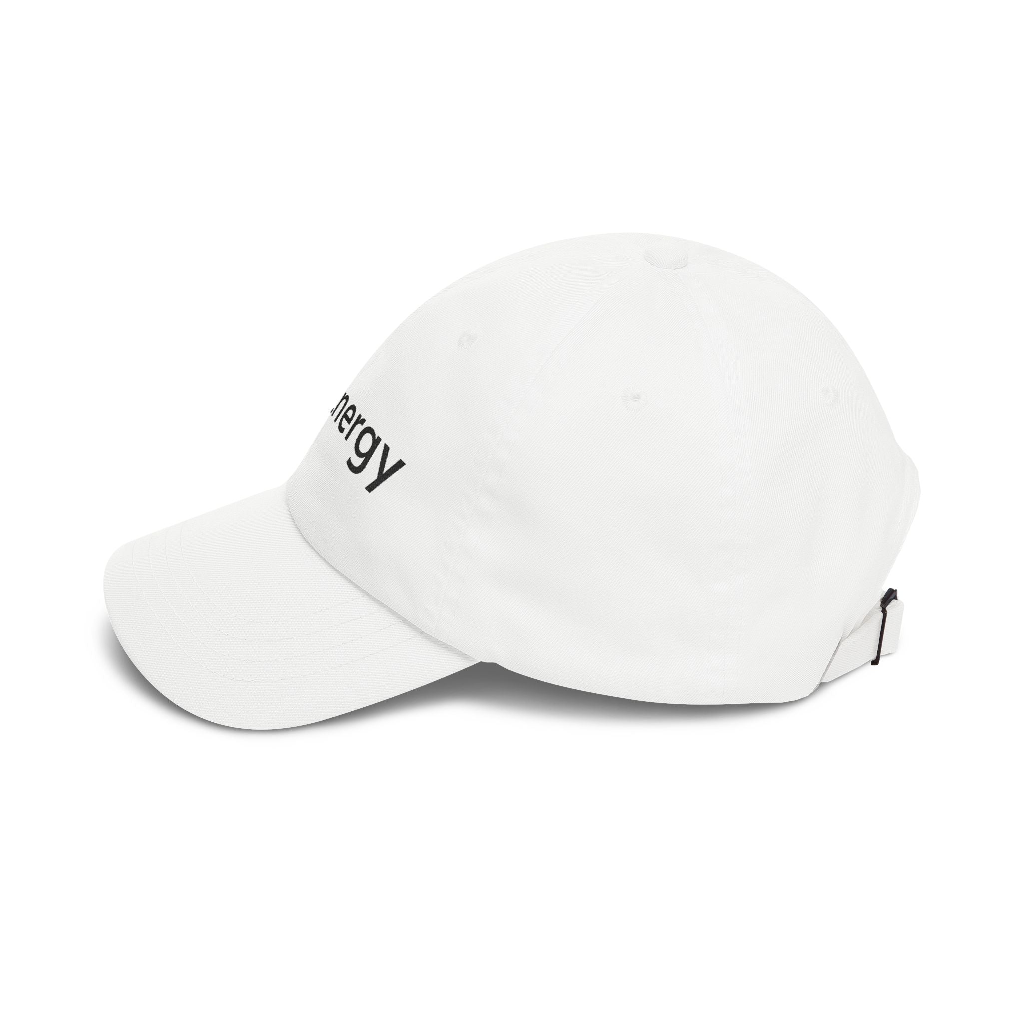 Low Energy Dad Cap — Funny Minimalist Embroidered Baseball Hat