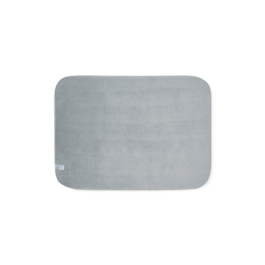 Do Not Disturb Sherpa Blanket — Cozy Two-Tone Throw for Relaxing & Naptime