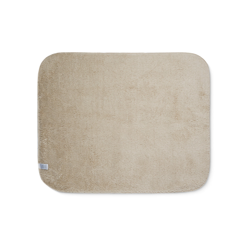 Do Not Disturb Sherpa Blanket — Cozy Two-Tone Throw for Relaxing & Naptime