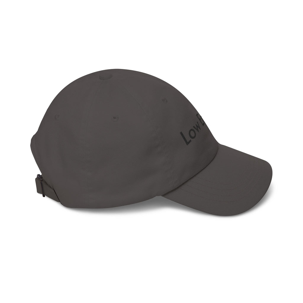 Low Energy Dad Cap — Funny Minimalist Embroidered Baseball Hat