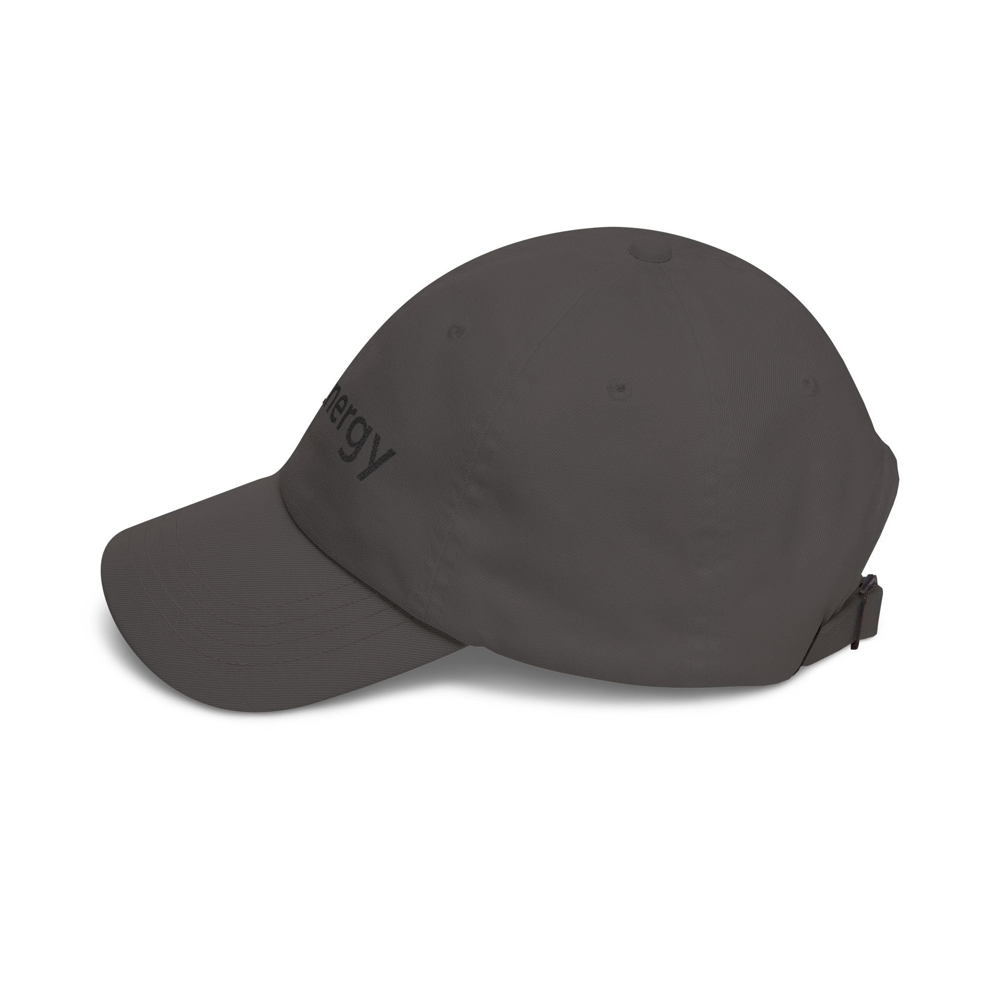 Low Energy Dad Cap — Funny Minimalist Embroidered Baseball Hat