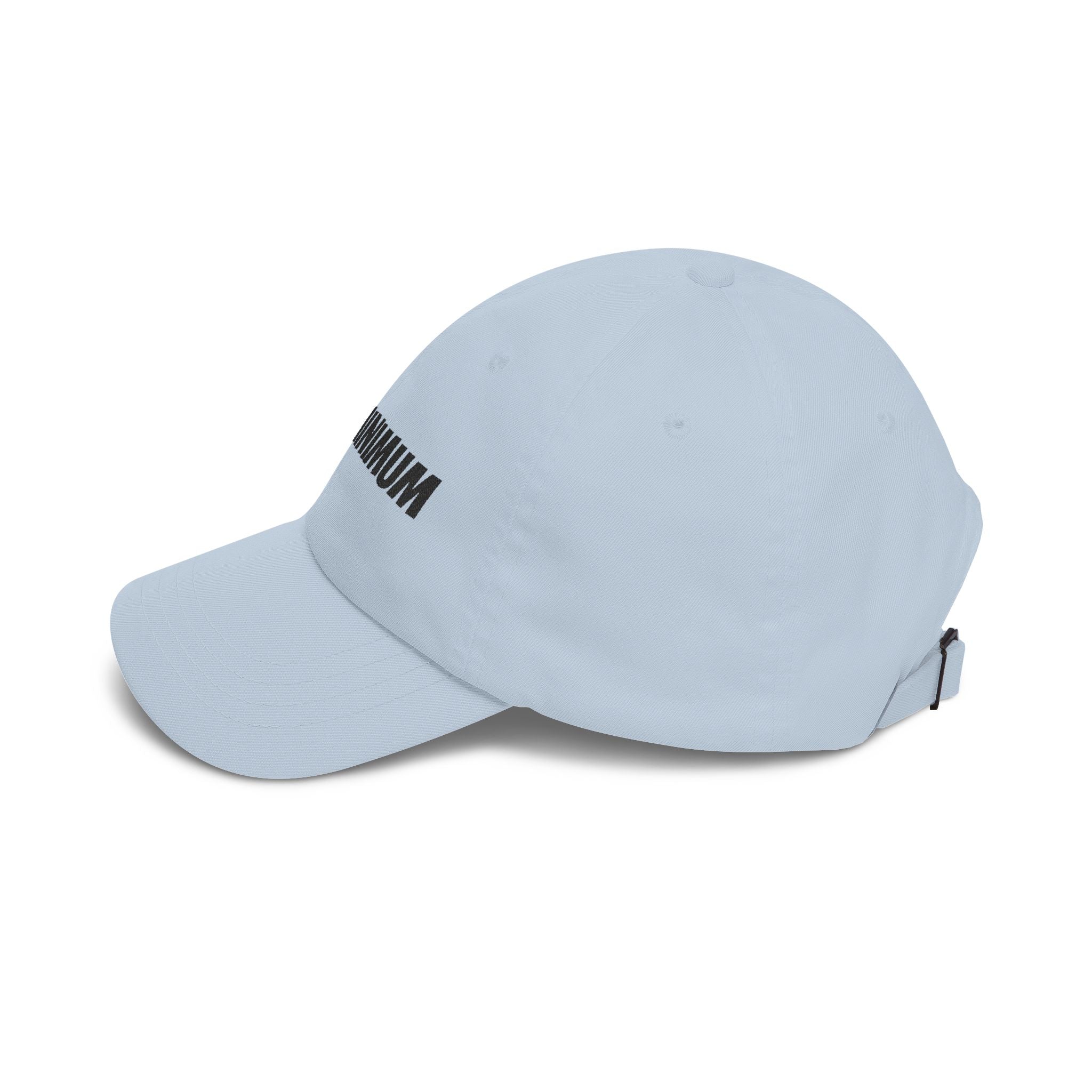 'Bare Minimum' Classic Dad Cap — Minimalist Embroidered Baseball Hat