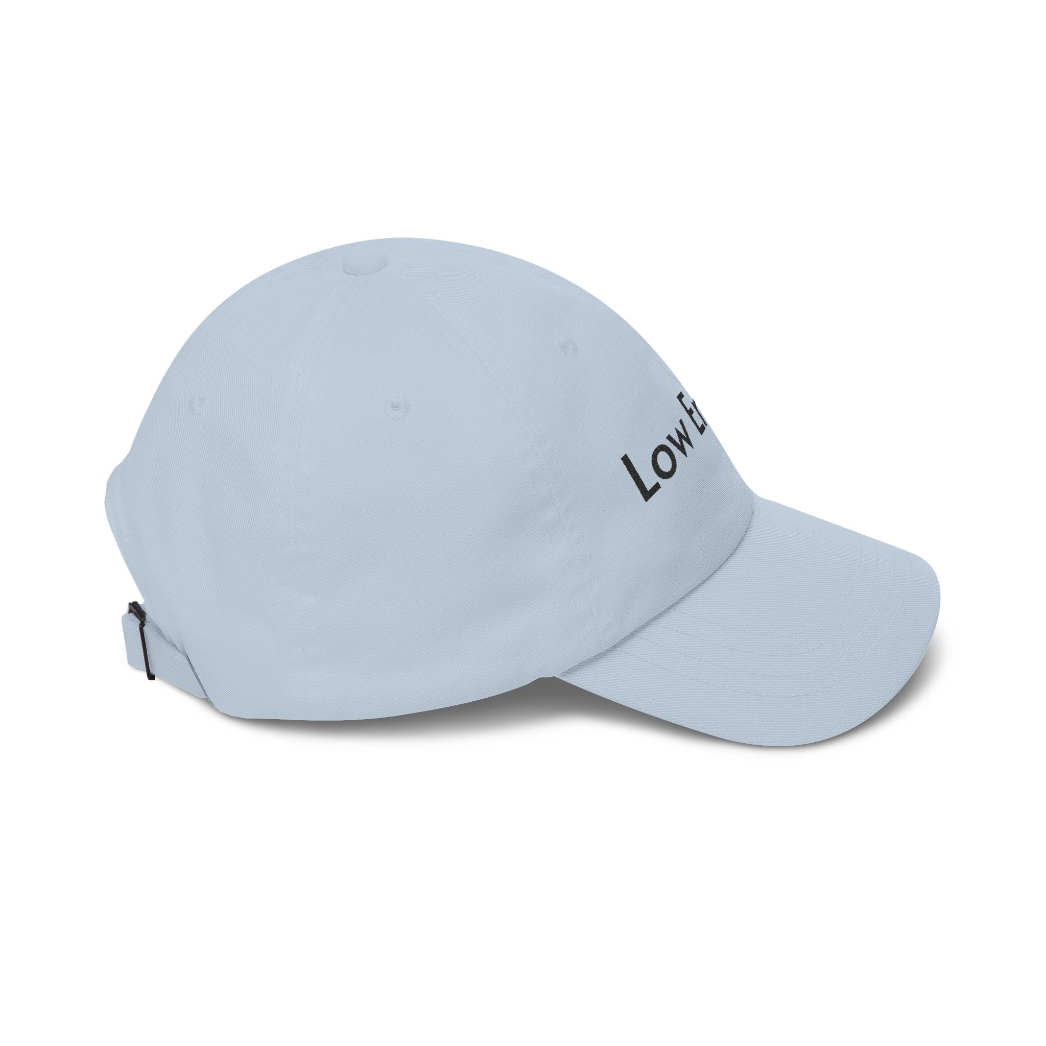 Low Energy Dad Cap — Funny Minimalist Embroidered Baseball Hat