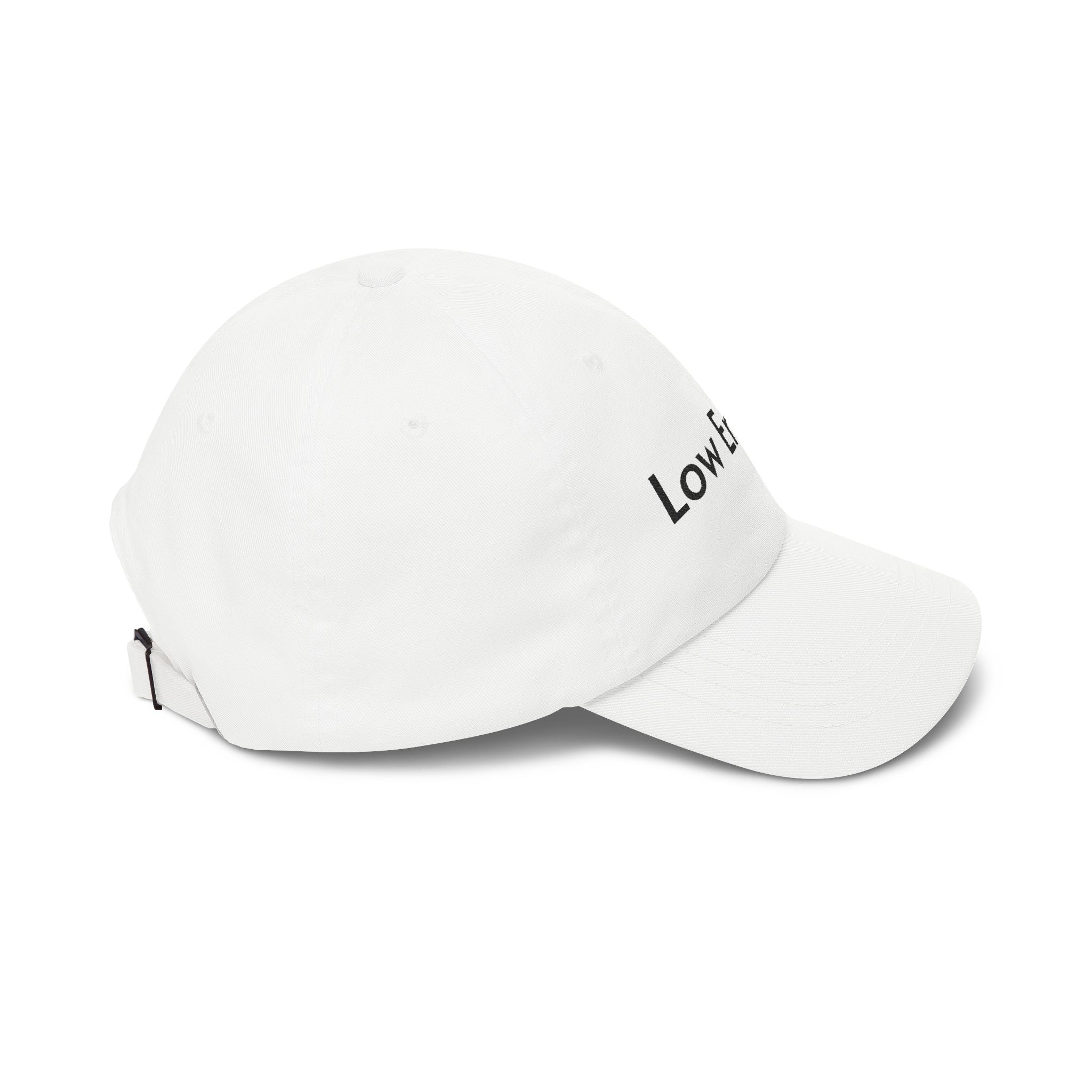 Low Energy Dad Cap — Funny Minimalist Embroidered Baseball Hat