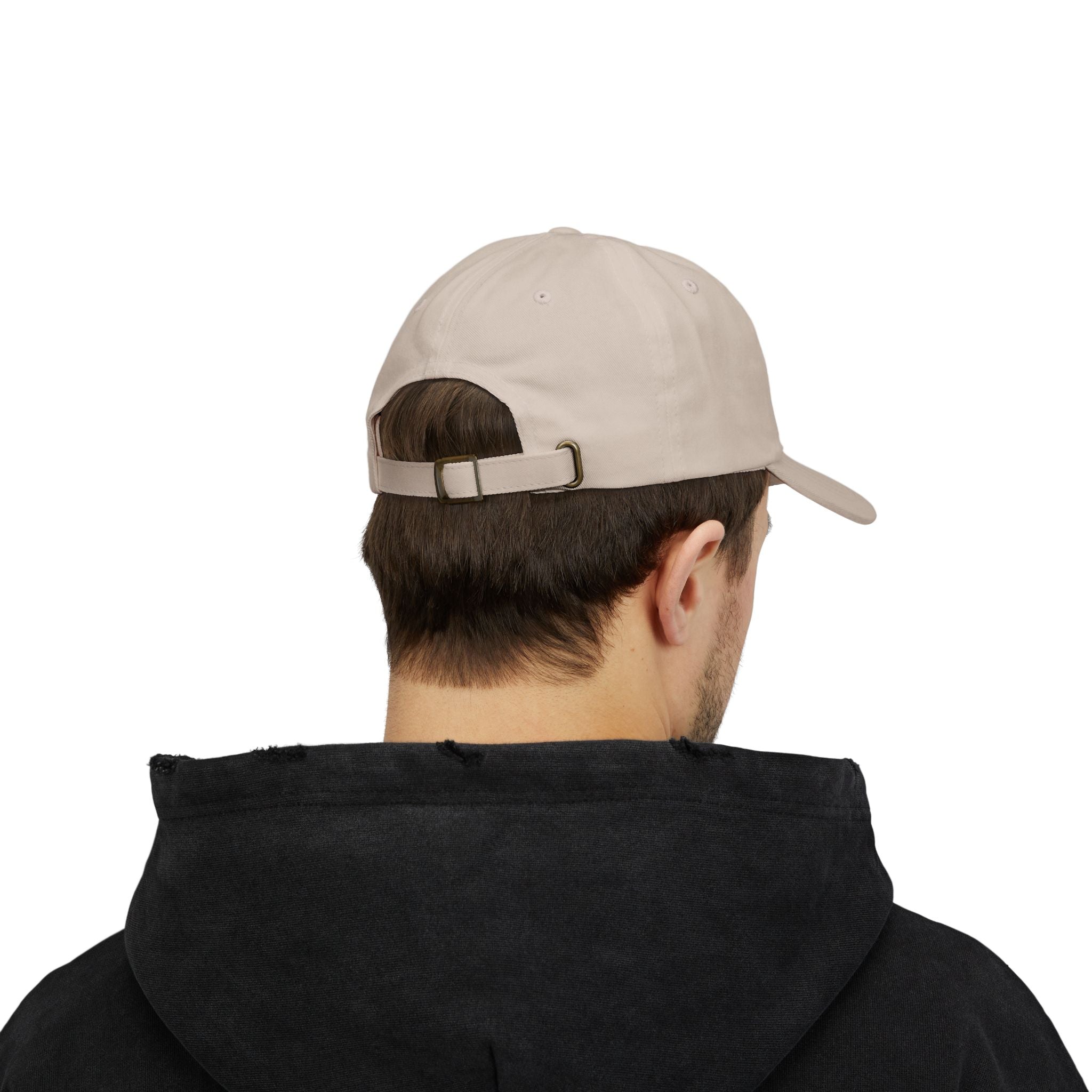 Do Not Disturb Dad Cap — Embroidered White Baseball Hat
