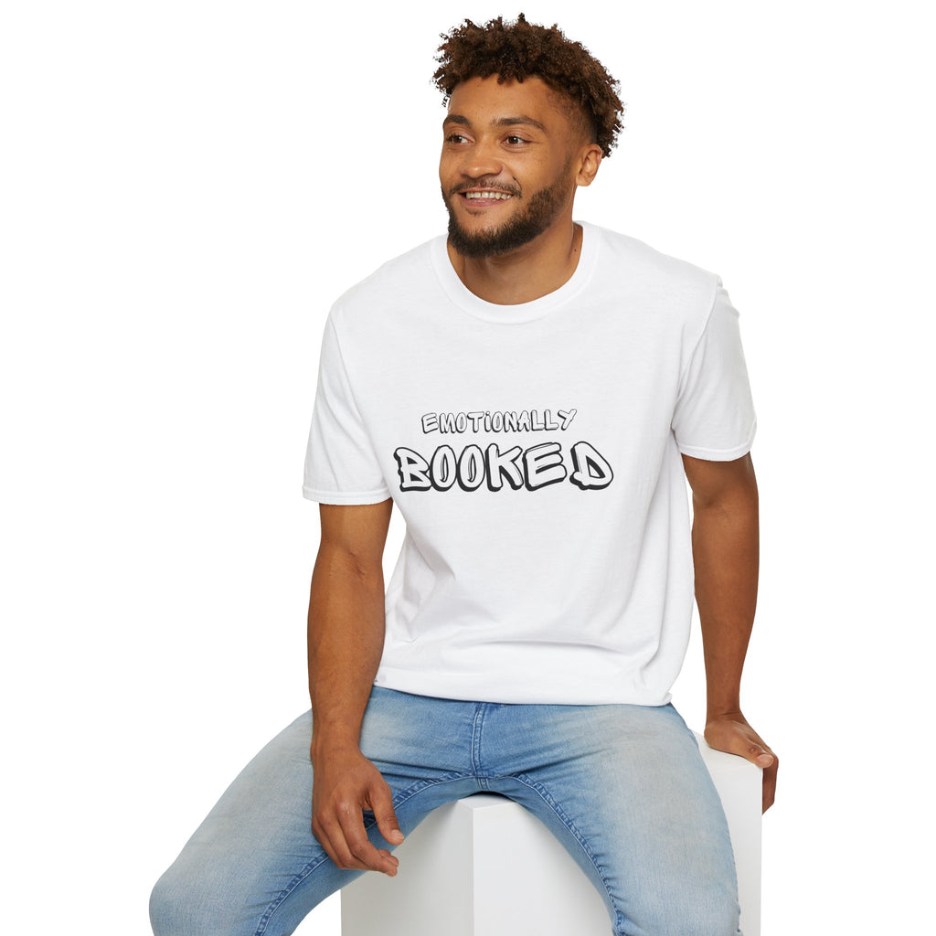 Emotionally Booked T-Shirt — Funny Booklover Graphic Tee