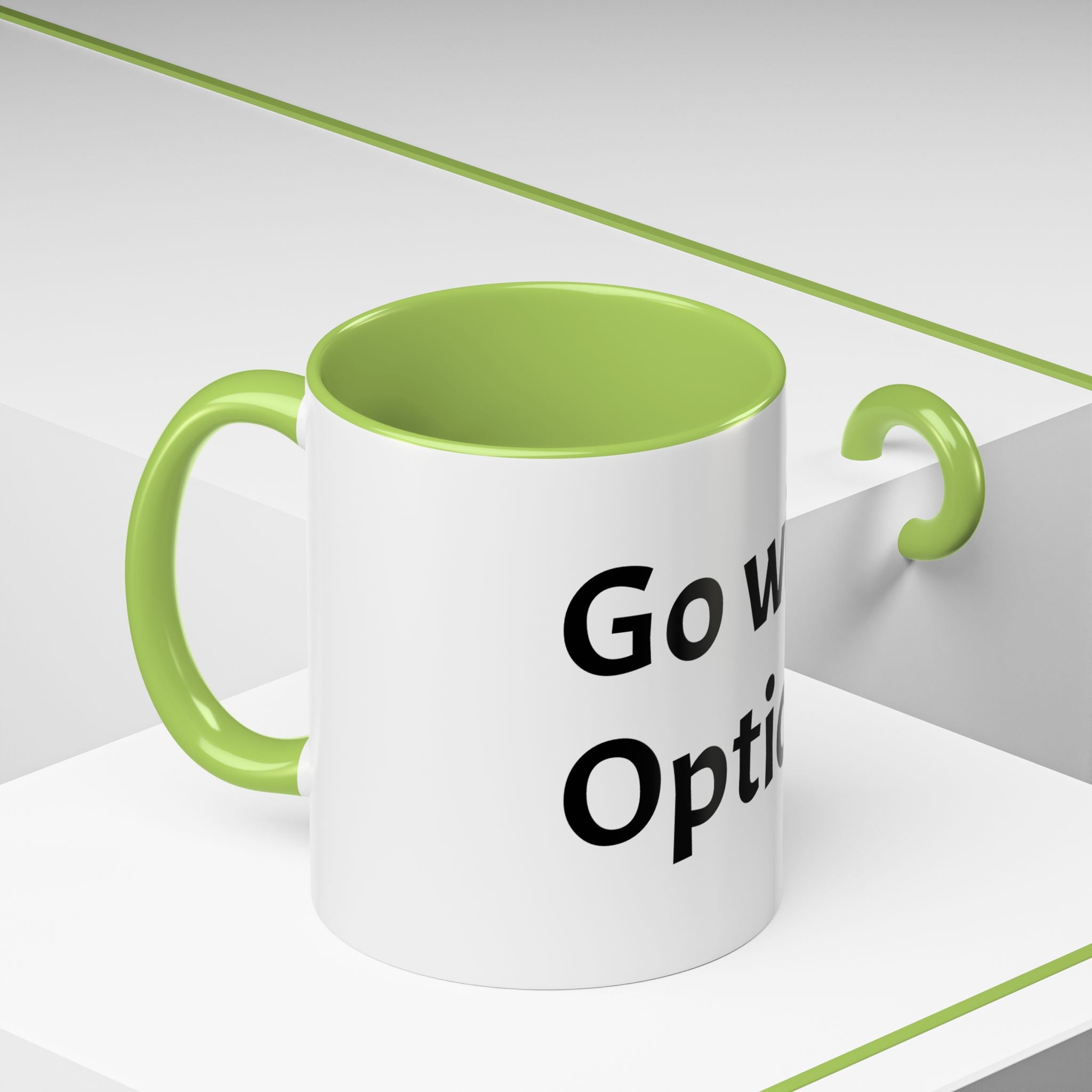 "Go with Option 1" Coffee Mug