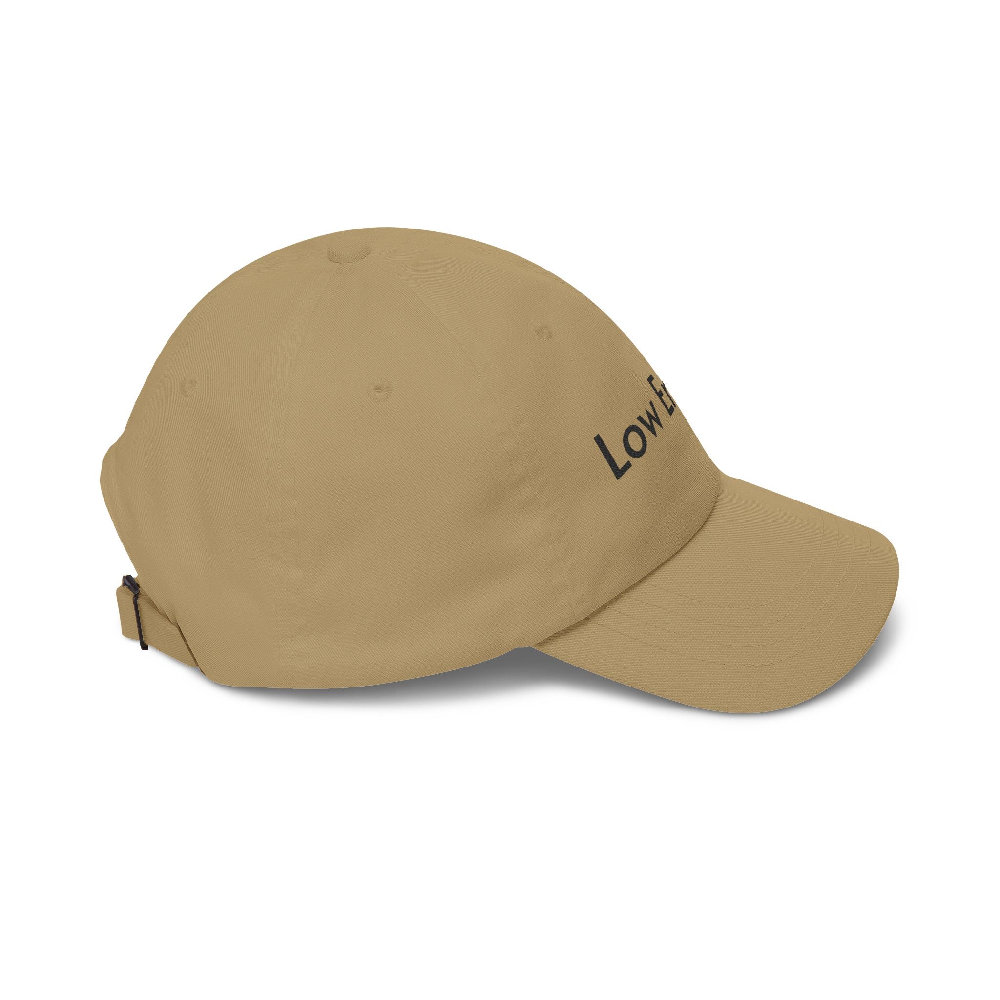 Low Energy Dad Cap — Funny Minimalist Embroidered Baseball Hat