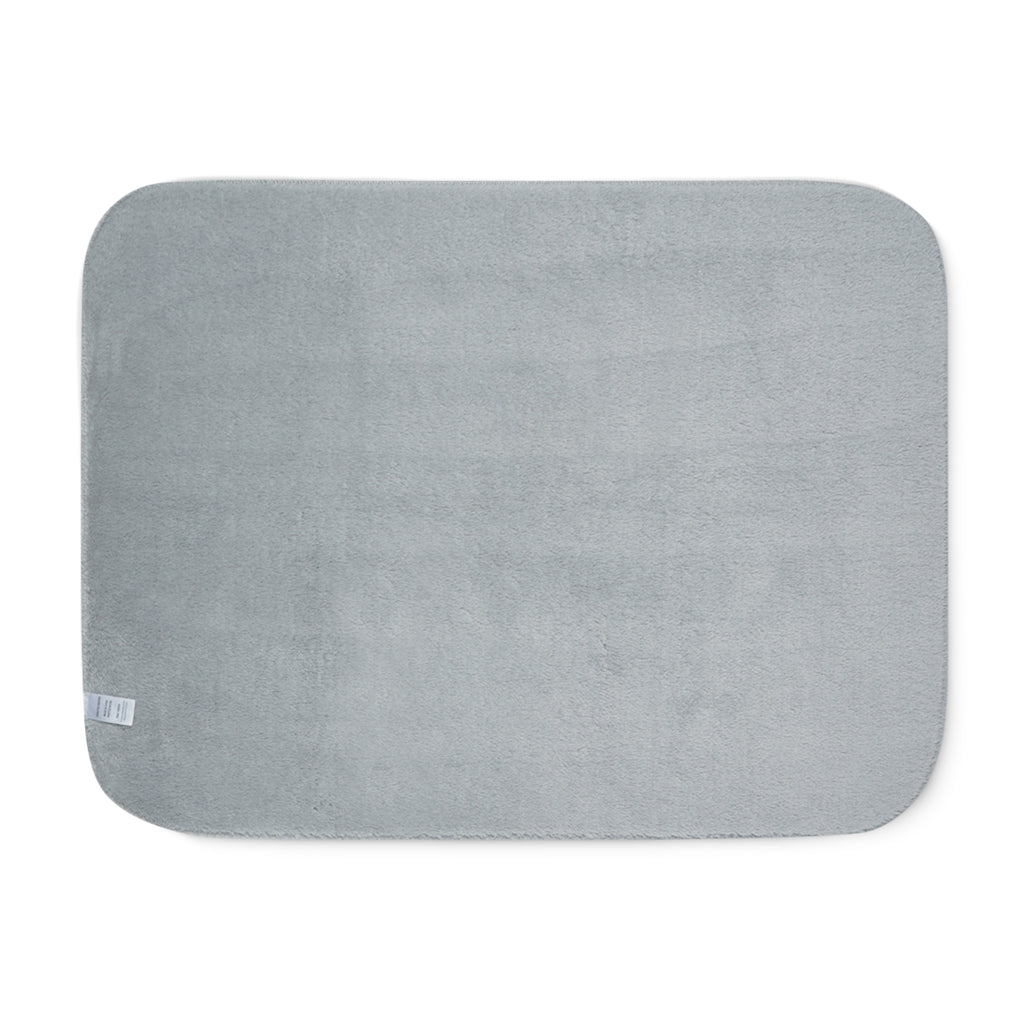 Do Not Disturb Sherpa Blanket — Cozy Two-Tone Throw for Relaxing & Naptime